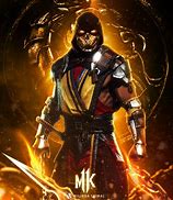 Image result for Mortal Kombat 9 Scorpion Promotional Poster
