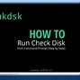 Image result for Run Check Disk Command