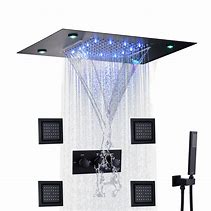 Image result for Rain Shower with Body Jets