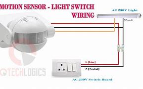 Image result for Motion Sensor Light Switch Wiring