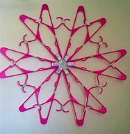 Image result for Pics of Scrolled Wire Wall Art Made From Clothes Hanger