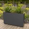 Image result for rectangular steel planters boxes