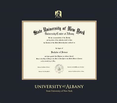 Custom Diploma Frames & Certificate Frames   Framing Success  SUNY  