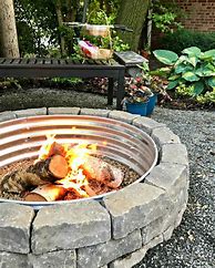 Image result for Large Wood-Burning Fire Pits Outdoor