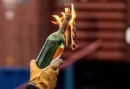 Image result for Molotov Cocktail Attack