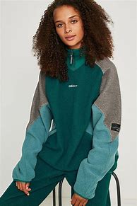 Image result for Double Sided Raincoat Fleece Jacket Adidas