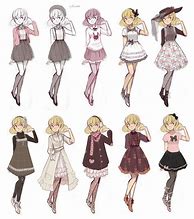 Image result for Anime Girl Clothes