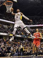 Image result for Paul George 24 Dunk