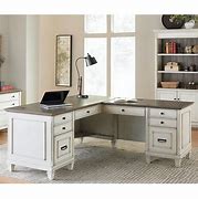 Image result for L-shaped Executive Desk Gray