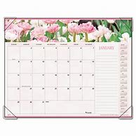 Image result for Monthly Desk Pad Calendar