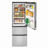 Image result for Counter-Depth Bottom Freezer Refrigerator in Stainless Steel