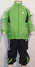 Image result for Kids Green Adidas Tracksuit