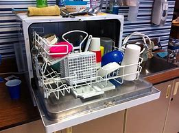 Image result for Tabletop Portable Dishwasher