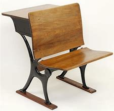 Image result for Vintage School Desk Chair