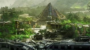 Image result for Jurassic Park Concept Art World