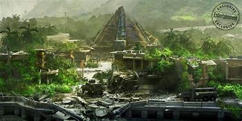 Image result for Abandoned Jurassic World Background