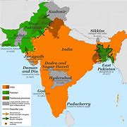 Image result for Current Map of India Pakistan and Bangladesh