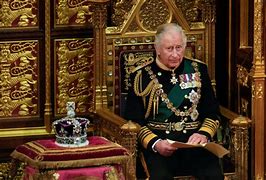 Image result for Man offers paper crown to King Charles