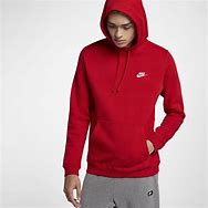 Image result for Red Nike Pullover Hoodies for Men