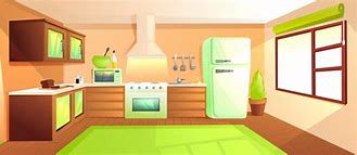 Image result for Empty Kitchen Cartoon