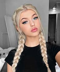 Image result for Double Braided Hair