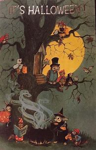 Image result for Free Printable Vintage Halloween Postcards