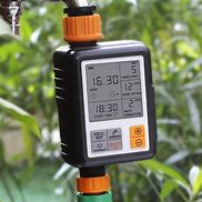Image result for Automatic Water Timer Outdoor Garden Irrigation Controller 1-Outlet Programmable Hose Timer Garden Automatic Watering Device Without Battery Yellow,