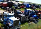 Image result for Tractor-Trailer Junk Yards