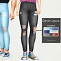 Image result for Sims 4 Ripped Jeans CC
