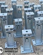 Image result for Vertical Pipe Support