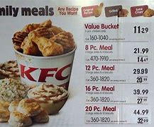 Image result for KFC Take Out Menu