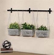 Image result for Hanging Metal Wall Planters