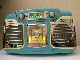 Image result for Retro Looking Radio CD Player