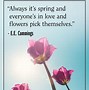 Image result for Tulips Love Quote