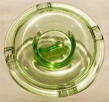 Image result for Vaseline Glass Ashtray