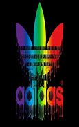 Image result for Adidas Logo Rainbow Colors