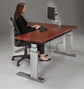 Image result for Complete Ergonomic Adjustable Desk Set Up
