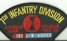 Image result for 7th Infantry Division Korean War