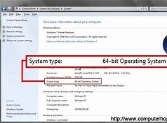 Image result for How to Check What Bit Computer I Have