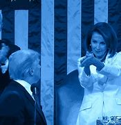 Image result for Trump with Pelosi