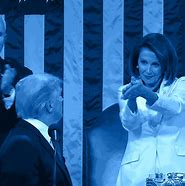 Image result for Donald Trump with Nancy Pelosi