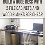 Image result for DIY Simple Desk Ideas