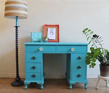 Image result for Turquoise Computer Desk
