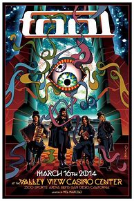 Image result for Tool Concert Posters JPEG