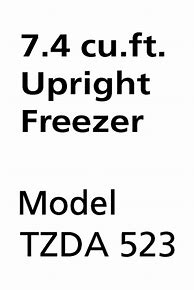 Image result for 7 1 Cubic FT Upright Freezer
