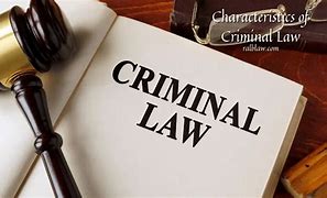 Image result for What Is Criminal Law