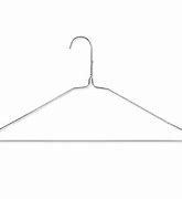 Image result for Metal Clothes Hanger Silver 18 Inch