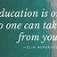 Image result for Good Quotes for Education