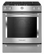 Image result for Kitchenaid 36 in. 5.1 Cu. Ft. Smart Commercial-Style Gas Range With Self-Cleaning And True Convection In Stainless Steel, Silver