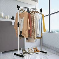 Image result for Clothes Hanging Shelf